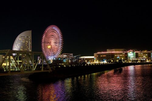 みなとみらいの夜景