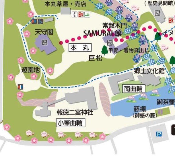 報徳二宮神社地図