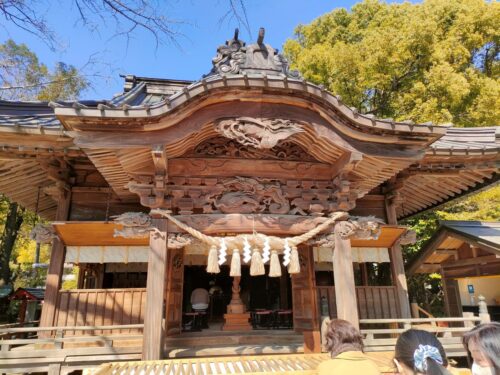 田無神社の拝殿