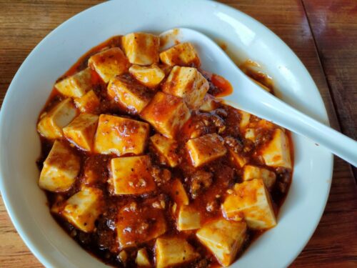 麻辣王（無名軒）の四川麻婆豆腐