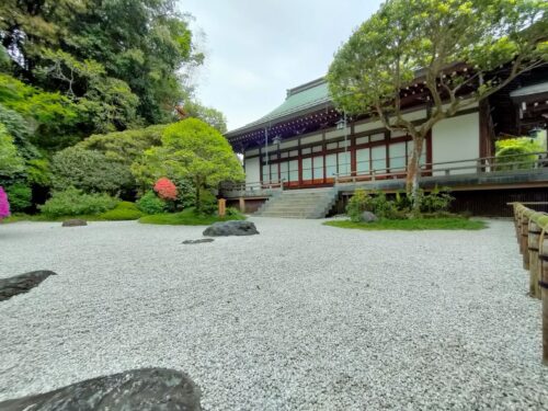護国寺の枯山水