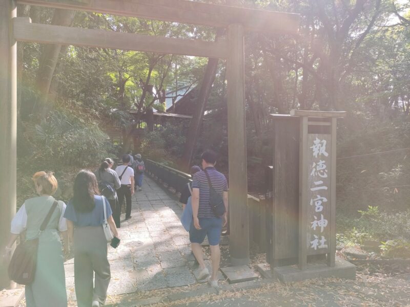 小田原城方面からの入口