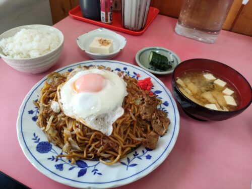 ランチ焼きそば 定食