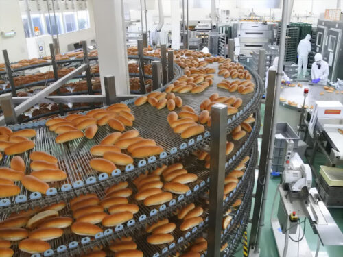 パン製造工場
