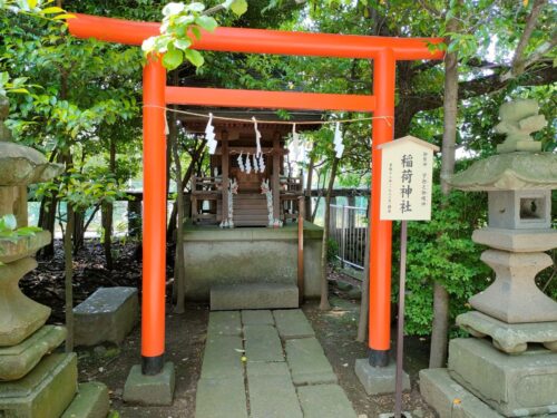 鈴鹿明神社の稲荷神社