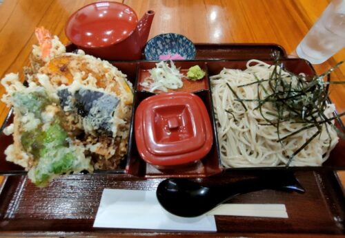 きしやの天丼セットランチ