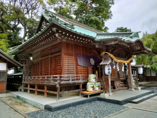 深見神社拝殿