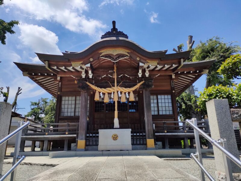 栗原神社の社殿